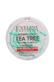 Пудра Eveline Botanic Expert 3в1 для лица матирующая тон 001-Transparent 9 гр