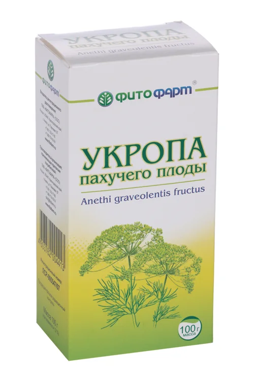 Укропа пахучего плоды сырье 100 г