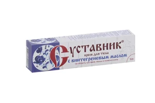 Крем Суставник для суставов / мышц / позвоночн с винтегреневым маслом 50 гр