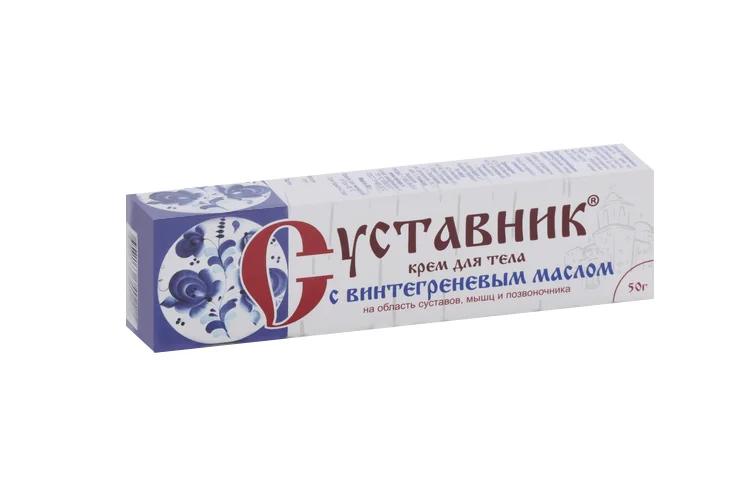 Крем Суставник для суставов / мышц / позвоночн с винтегреневым маслом 50 гр