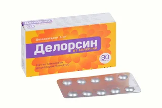 Делорсин 5 мг 30 шт таблетки