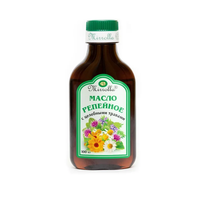 Репейное Масло С Целебными Травами флакон 100 мл