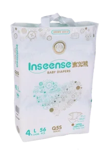 Подгузники Inseense Q5S L (9-14 кг) 56 шт