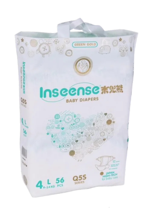 Подгузники Inseense Q5S L (9-14 кг) 56 шт