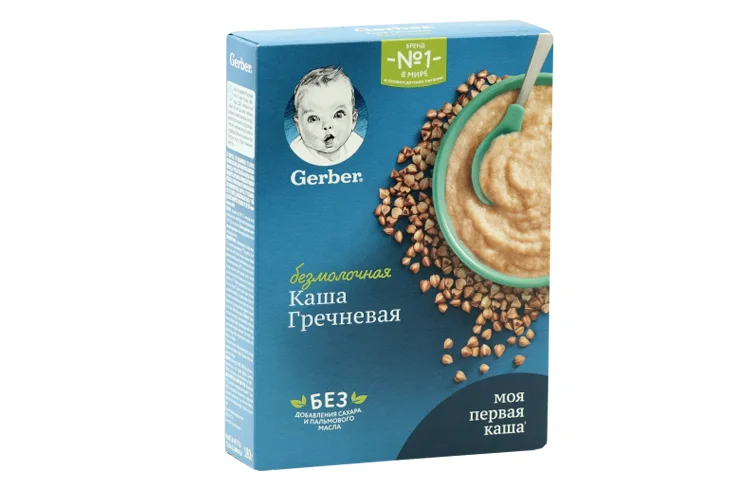 Каша Гербер без м гречневая 1 180 гр