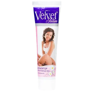 Депилятор для интимных зон с ромашкой 100 мл Velvet