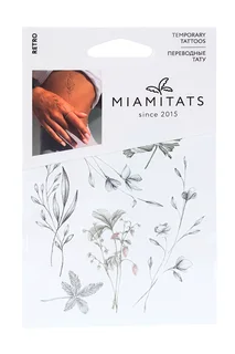 Тату переводные Miamitats Retro (mini) (6844)