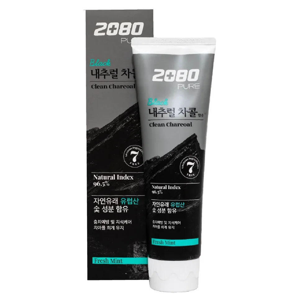 Зубная паста Уголь и мята, 120 г, DC 2080