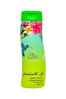 Парфюмированный гель для душа Parli Cosmetics green exotic 400 мл