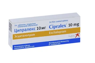 Ципралекс таб. п. о 10 мг 14 шт