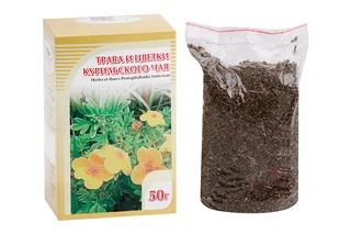 Чай Курильский трава и цветки 50 гр