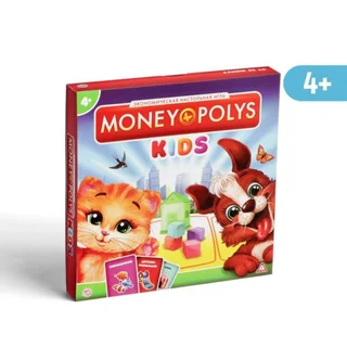 Экономическая игра ЛАС Играс «Money Polys. Kids» 4+