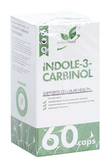 Индол-3-Карбинол, 500 мг, 60 шт, капсулы NaturalSupp