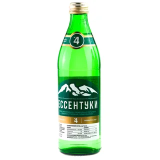 Ессентуки вода минеральная №4 стекло 0,45л
