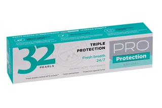 Зубная паста Modum 32 Жемчужины Pro Protection Тройная защита 100 гр