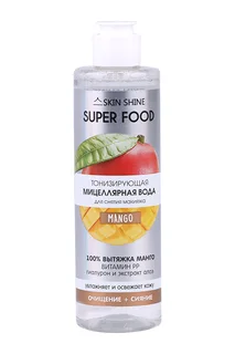 Вода мицеллярная Skin Shine Super Food тонизир для снятия макияжа 250 мл