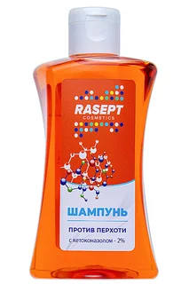 Шампунь против перхоти с кетоконазолом "Rasept" 270 мл