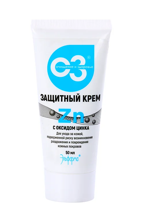 Крем Elfarma ОЗ защитный с оксидом цинка 50 мл