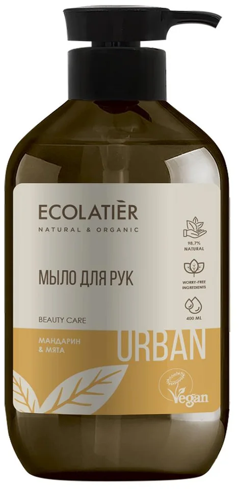 Мыло Ecolatier Мандарин / Мята жидкое для рук 400 мл