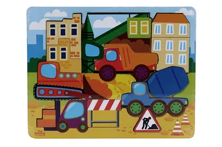 Головоломка логическая "Стройплощадка" 20×25 см
