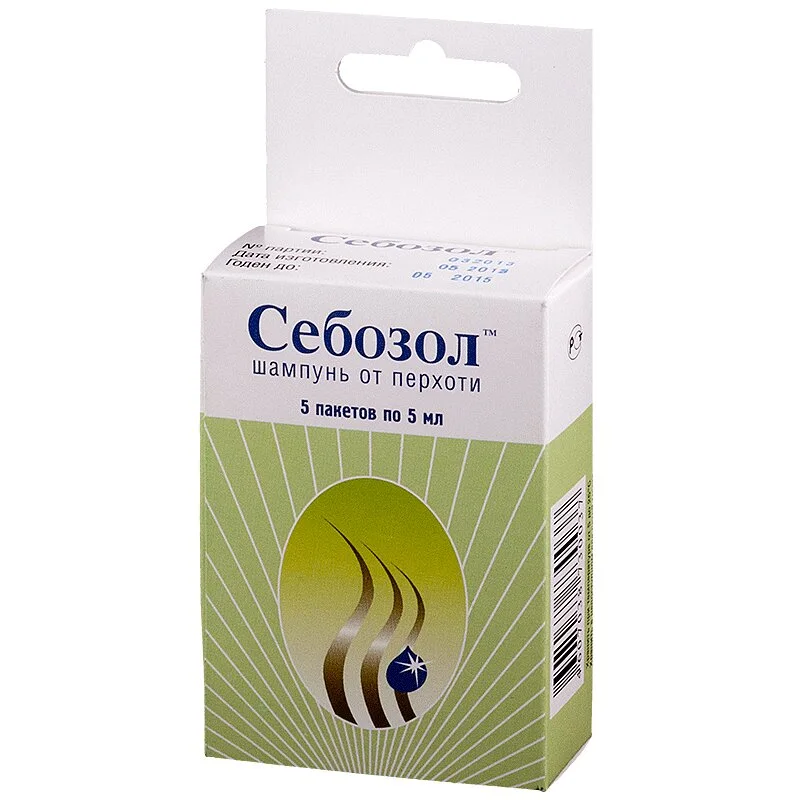 Себозол шампунь 20 мг / мл 5 шт