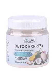 Детокс Слим Эффект с экстр ягод годжи Solab, 80 г, порошок со вкусом тропический микс