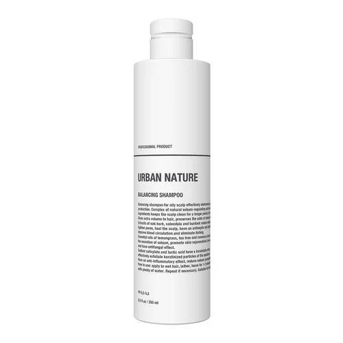 Шампунь Urban Nature Balancing для жирной кожи головы / волос, 250 мл