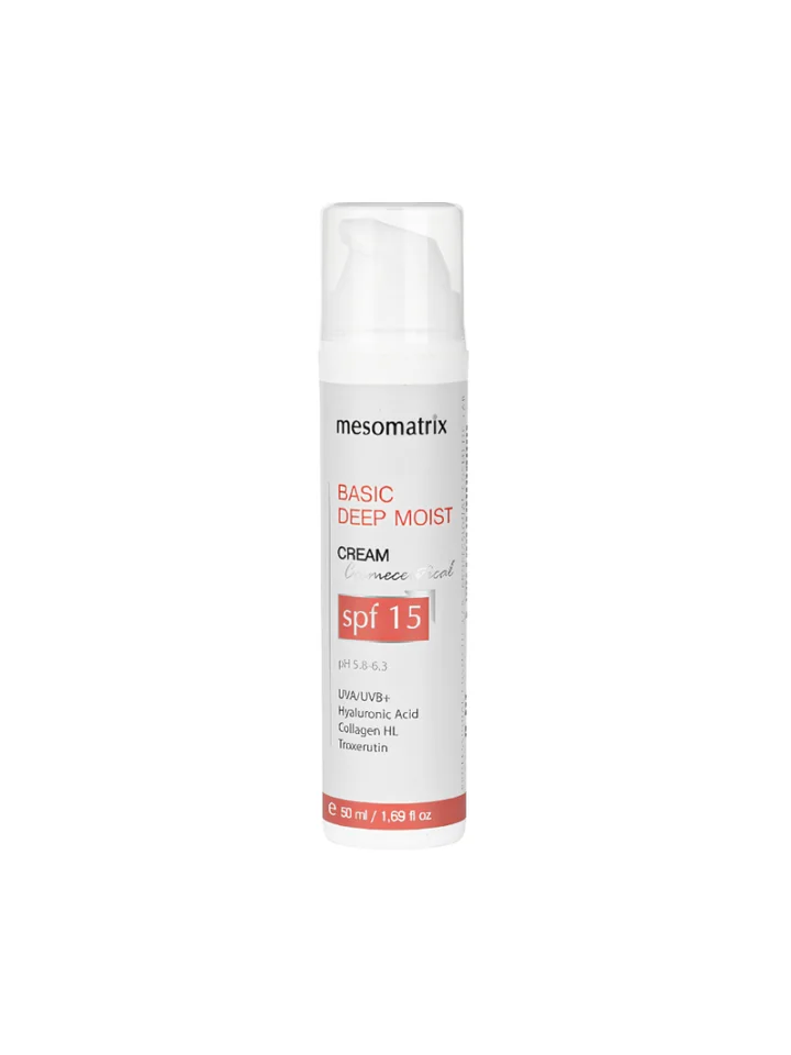 Крем увлажняющий Mesomatrix/Мезоматрикс для лица и век с SPF 15 Basic Deep Moist 50 мл