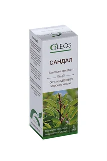 Масло Oleos Сандаловое дерево эфирное 5 мл