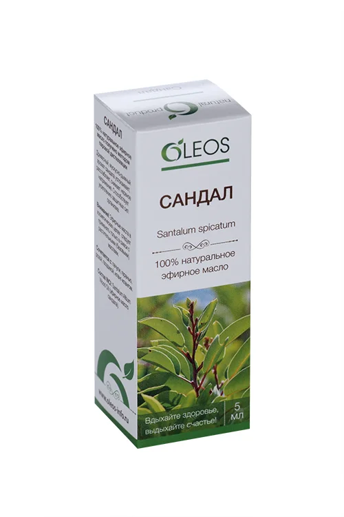 Масло Oleos Сандаловое дерево эфирное 5 мл