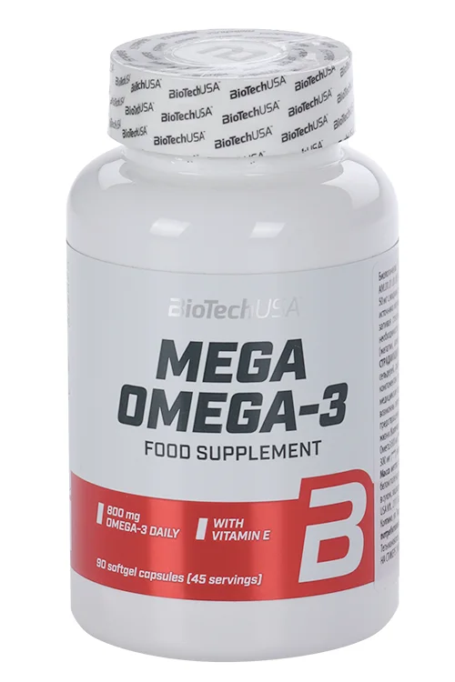 Мега Омега-3 BioTechUSA 90 шт капсулы