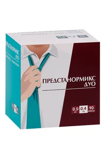 Предстанормикс дуо 0,5 мг+ 0,4 мг 90 шт капсулы с модифицированным высвобождением