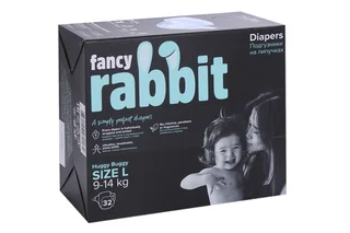 Подгузники Fancy Rabbit L (9-14 кг) 32 шт