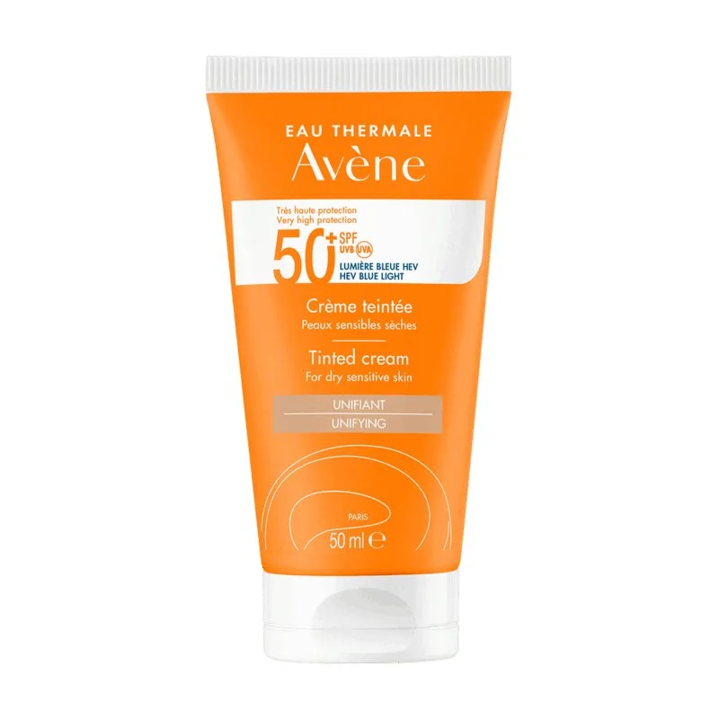 Авен Сан Крем Для Лица Тонирующий Spf50+ 50 мл