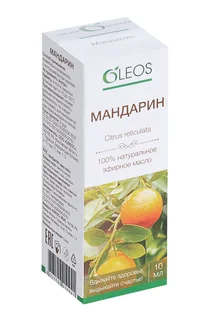 Масло эфирное Мандарин /Oleos, 10 мл