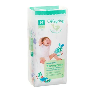 Трусики-подгузники Offspring M (6-11 кг) 42 шт Джунгли