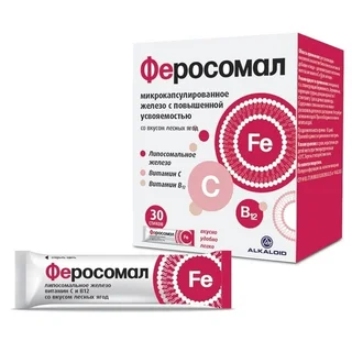 Феросомал 1,8 гр 30 шт стик-пакеты
