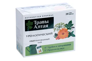 Урологический чай гранулированный 8 гр 20 шт