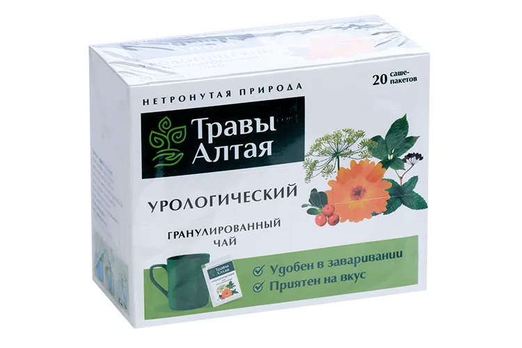 Урологический чай гранулированный 8 гр 20 шт