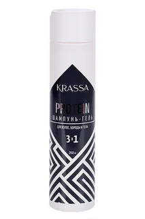 Шампунь-гель Krassa Professional Protein 3в1 для мужчин 250 мл