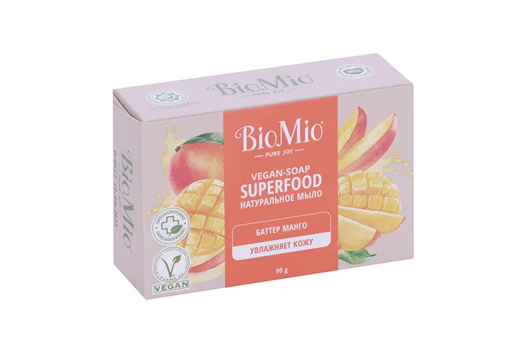 Мыло BioMio Bio-Soap Манго натуральное 90 гр