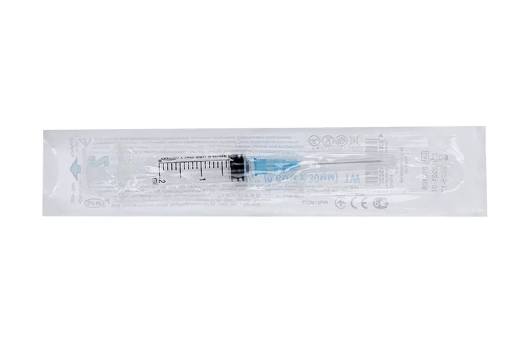 Шприц однораз 3-х комп СФМ с иглой 23G (0,60×30 мм) 2 мл
