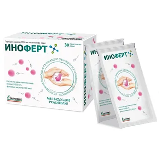 Иноферт порошок 1000 мг Саше 30 шт