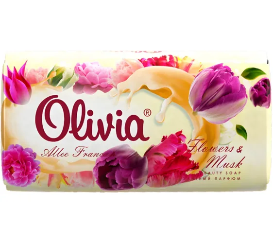 Мыло Olivia Allee Francais туалетное мускус, 140 г