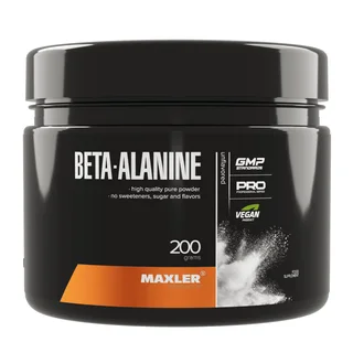 Бета-Аланин в порошке, 200 г, Maxler