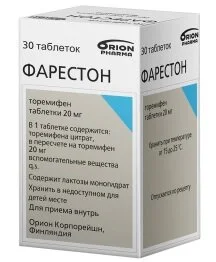 Фарестон 20 мг 30 шт таблетки