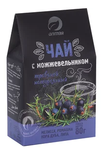 Чай Алтэя травяной с можжевельником 80 гр