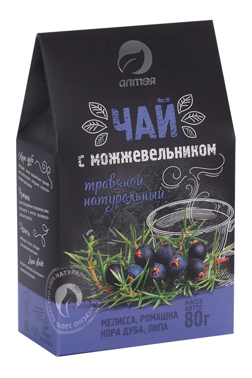 Чай Алтэя травяной с можжевельником 80 гр