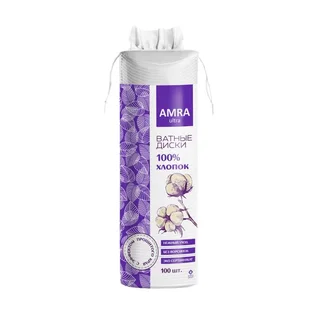 Ватные диски Амра 100 шт