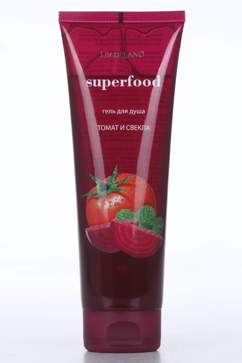 Гель для душа Liv Delano Superfood томат / свекла 250 мл